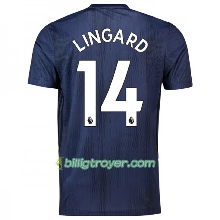 Billige Fotballdrakter Manchester United Lingard 14 2018/19 Tredjedraktsett Kortermet